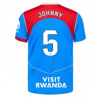 Atletico Madrid Johnny Cardoso #5 Tretí futbalový dres 2025-26 Krátky Rukáv